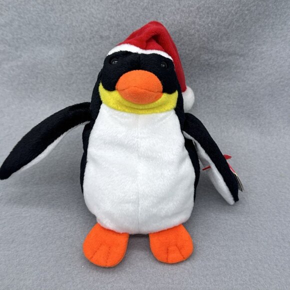 Christmas Holiday Plush Lot Penguin Teddy Bear Holly & Berry Bear Stuffed Toy TY - Picture 9 of 13